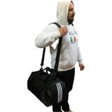 Square Unısex Orta Boy Spor Çanta - Siyah