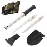 Square X-14 Balta-Bıçak-Testere-Kürek Set
