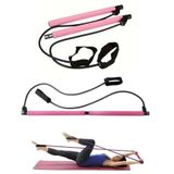 Squat Pilates Jimnastik Egzersiz Çubuğu Portable Studio Squat Barı Direnç Lastiği