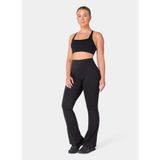 SQUATWOLF High Rise Flared Pants Sweatpant, L, 5003393533, Siyah, Kadın