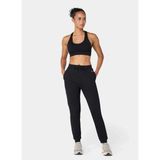 Squatwolf WL051210001 Regular Fit Sweat Jogge Siyah Kadın Sweatpant - M
