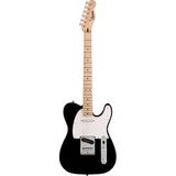 Squier 0373452506 Sonic Telecaster Elektro Gitar (Siyah) | Akçaağaç Klavye Beyaz Pickguard ve Modern Telecaster