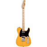 Squier 0373453550 Sonic Telecaster Elektro Gitar (Butterscotch Blonde) | Akçaağaç Klavye Siyah Pickguard ve Klasik Sarı Renk