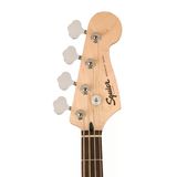 Squier 0373800506 Sonic Bronco Bass Gitar Siyah (Başlangıç - Kısa Skala) | Laurel Klavye, Tek Manyetik, Hafif Gövde, Rahat Çalım Yapısı