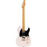 Squier 0374030501 Classic Vibe '50S Telecaster Elektro Gitar (White Blonde) | Akçaağaç Klavye Beyaz Yarı Saydam Cila ve Pirinç Saddle