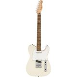 Squier 0378200505 Affinity Telecaster Elektro Gitar (Olympic White) | Laurel Klavye Beyaz Klasik Görünüm ve 6-Saddle Köprü