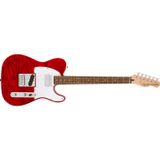 Squier 0378280538 Affinity Telecaster Fmt Sh Elektro Gitar (crimson Red Transparent - Akçaağaç Klavye) | Başlangıç Ve Or