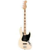 Squier 0378703505 Affinity Active Jazz Bass Gitar (Olympic White) | Akçaağaç Klavye Beyaz Gövde ve Aktif Elektronik Devr