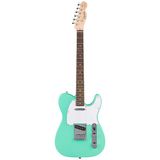 Squier 0379670549 Debut Telecaster Elektro Gitar (Sea Foam Green) | Pastel Yeşil Renk Dayanıklı Donanım ve Net Tonlar