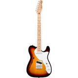 Squier Affinity Telecaster Thinline Akçaağaç Klavye Wpg 3 Ton Sunburst Elektro Gitar - standart - Çok Renkli