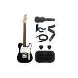Squier Debut Serisi Telecaster Laurel Klavye Black Elektro Gitar Seti