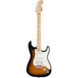 Squier FSR Sonic Stratocaster HSS Akçaağaç Klavye WPG 2 Ton Sunburst Elektro Gitar