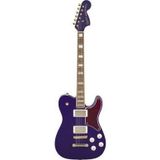 Squier Limited Edition Paranormal Troublemaker Telecaster Deluxe Laurel Klavye TSPG Purple Metallic Elektro Gitar