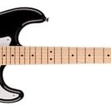 Squier Sonic Stratocaster Black - Maple Elektro Gitar