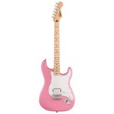 Squier Sonic Stratocaster Hard Tail H Akçaağaç Klavye Flash Pink Elektro Gitar
