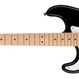 Squier Sonic Stratocaster Lh Akçaağaç Klavye Black Solak Elektro Gitar
