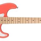 Squier Stratocaster HSS MN Tahiti Mercan - Elektro Gitar