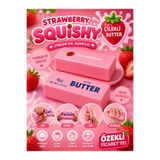 Squish Butter Squishy Strawberry Sukuşi Çilek Tereyağ 1 adet