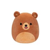 Squishmallows Ayı Stokely Peluş Oyuncak 30 Cm - Kahverengi