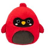 Squishmallows Cazlan 30 cm Fuzz-A-Mallows Kardinal Kuşu