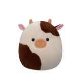 Squishmallows Fuzzamallows İnek Ronnie Peluş Oyuncak 30 Cm