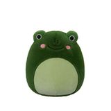 Squishmallows Fuzzamallows Kurbağa Gloria Peluş Oyuncak 30 Cm - Yeşil