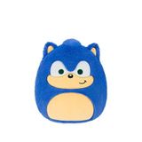 Squishmallows Fuzzamallows Sonic Serisi Sonic Peluş Oyuncak 20 Cm
