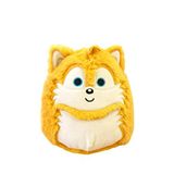 Squishmallows Fuzzamallows Sonic Serisi Tails Peluş Oyuncak 20 Cm