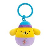 Squishmallows Hello Kitty Serisi Klipsli - Pompompurin 9 cm SN013