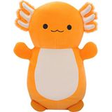 Squishmallows Hugmees Aksolotl Nico Peluş Oyuncak 36 cm SQHM00491 - Turuncu - Standart