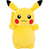 Squishmallows Hugmees Pokemon Pikachu Peluş Oyuncak 25 cm - Sarı - Standart