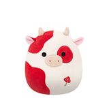 Squishmallows İnek Claudio Peluş Oyuncak 20 Cm