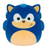 Squishmallows Kellytoy SEGA Sonic, Knuckles, Tails, Gölge Peluş Oyuncak (8'' Sonic The Hedgehog)