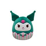 Squishmallows Kuromi Hello Kitty Serisi Peluş Oyuncak 13 Cm