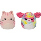Squishmallows Laura and Shena 13 cm Flip-A-Mallows