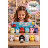 Squishmallows Orijinal Micromallows 12'li Paket Mini Peluş Seti 6.5 CM Koleksiyon Oyuncak