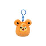Squishmallows Pokemon Serisi Klipsli - Teddiursa 9 cm PK00326