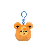 Squishmallows Pokemon Serisi Klipsli Teddiursa Peluş Oyuncak 9 Cm