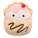 Squishmallows SQCR006702 Gasten 62 cm Jumbo Boy Çilekli Krep