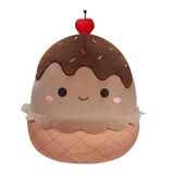 Squishmallows SQCR04146 Marta 30 cm Çikolatalı Dondurma