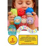 Squishmallows Squooshems – 5 Adet - 6.5 cm Vıp Sürpriz Yumuşacık Koleksiyon Oyuncağı Seri 11