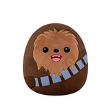 Squishmallows Star Wars Serisi Chewbacca Peluş Oyuncak 25 Cm - Kahverengi