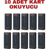 SR-206 Em-W IP68 Su Geçirmez Kartlı ve Şifreli Geçiş Sistemi Proximity Rfıd Kart Okuyucu 125 K