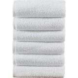 S&R 6 Adet 50x90 Cm Lüx Beyaz Otel Havlusu 250 Gram %100 Pamuk El-Yüz-Baş Havlusu - 50 x 90 cm