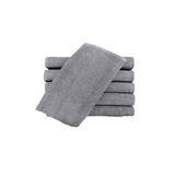 S&R 6 Adet 70x140 Cm Gri Banyo Havlusu Hotel Collection