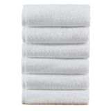 S&R 6 Adet 70x140 Cm Lüx Beyaz Otel Banyo Havlusu 500 gram %100 Pamuk Hotel Collection