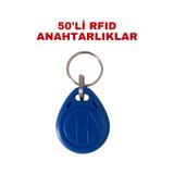 Sr-602 H Yazılabilir Ve Kopyalanabilir Rfıd Proximity Anahtarlık 125 Khz Keyfob Geçiş Kontrol Çipi 50 Adet