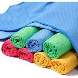 S&R 8 Adet 50x70 Cm Mikrofiber Cam Temizlik Bezi - Standart