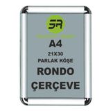 SR A4 Rondo Çerçeve 10 Adet (PARLAK KÖŞE) (AÇILIR KAPANIR ÇERÇEVE 21X30)