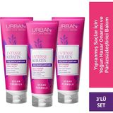 S&R Intense & Keratin Aşırı Yıpranmış ve Cansız Saçlara Özel Şampuan Set 3X250ML-VEGAN